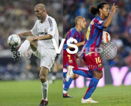 ronaldinho et zidane